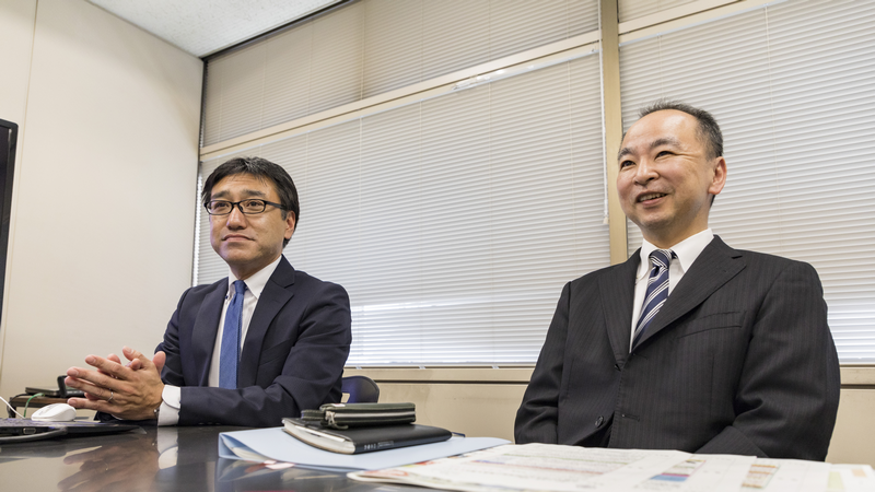 港区 企画経営部 区長室長 大澤 鉄也 氏と同 総務部 情報政策課長 若杉 健次 氏