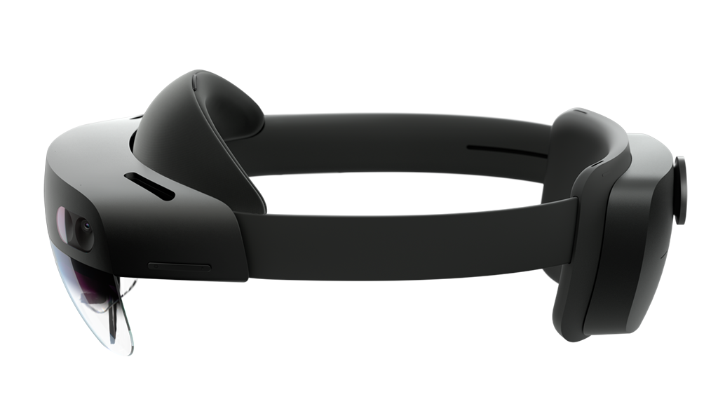 HoloLens 2 with white background