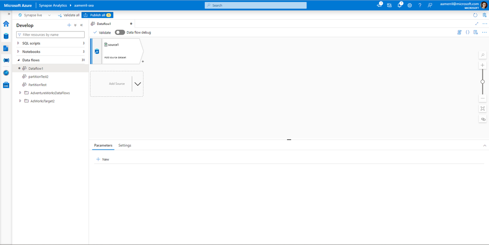 レイクデータベース ステップ4 テンプレートを作成