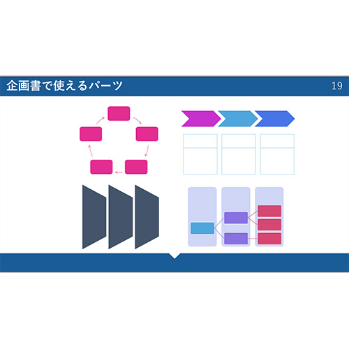 プレゼン スライド (プレーン) 画面スライド-4