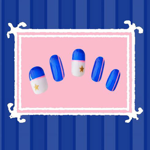 ネイルデザイン クリッピングノート (W 杯応援バージョン) 画面スライド-2