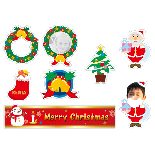 クリスマス ワッペン (アイロン プリント) 画像スライド-2