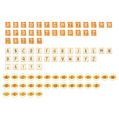 アルファベット シール 画像スライド-2