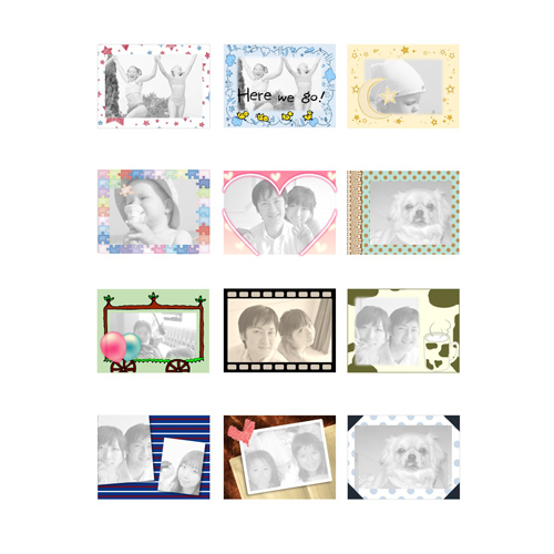 プリクラ風シール 画像スライド-3