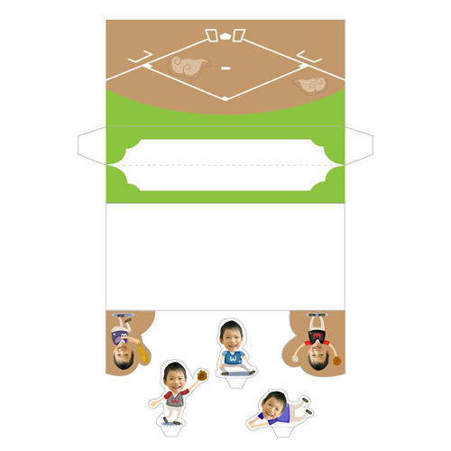 フォト フレーム (ポップアップ型・野球) 画像スライド-4