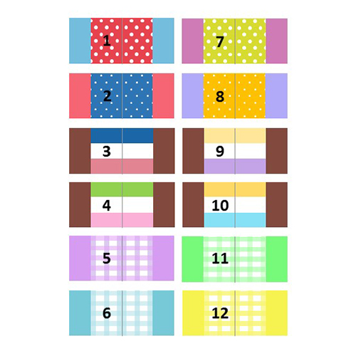 手帳用デコ シール (ポップ・動物シール) 画像スライド-2