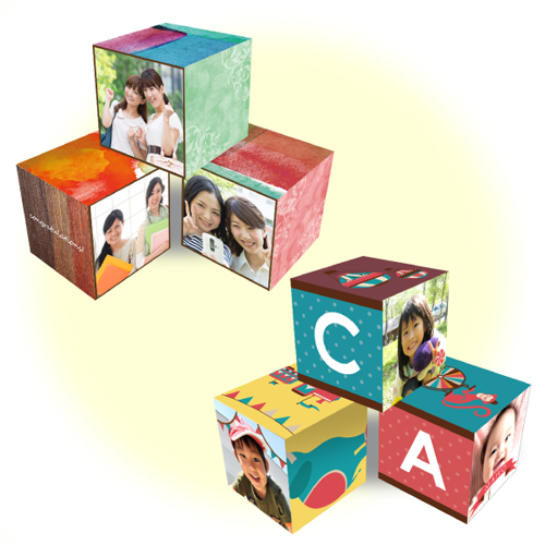 フォト ブロック (フォト キューブ) 画像スライド-1