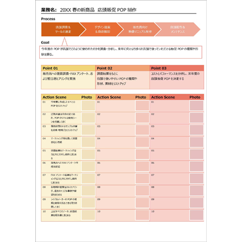 引き継ぎ書 画像スライド-2