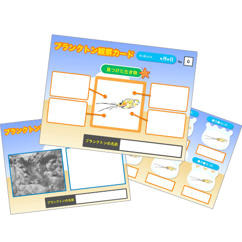 プランクトン観察カード 画像スライド-1