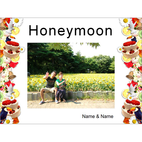 フォト ムービー (ウエディング・ポップ) 画像スライド-1