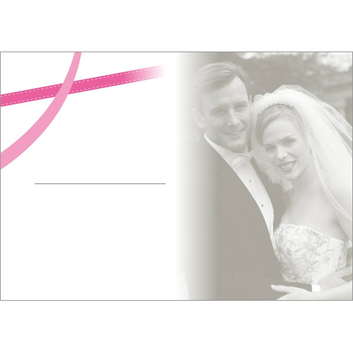 フォト ブック (ウエディング・リボン) 画像スライド-1